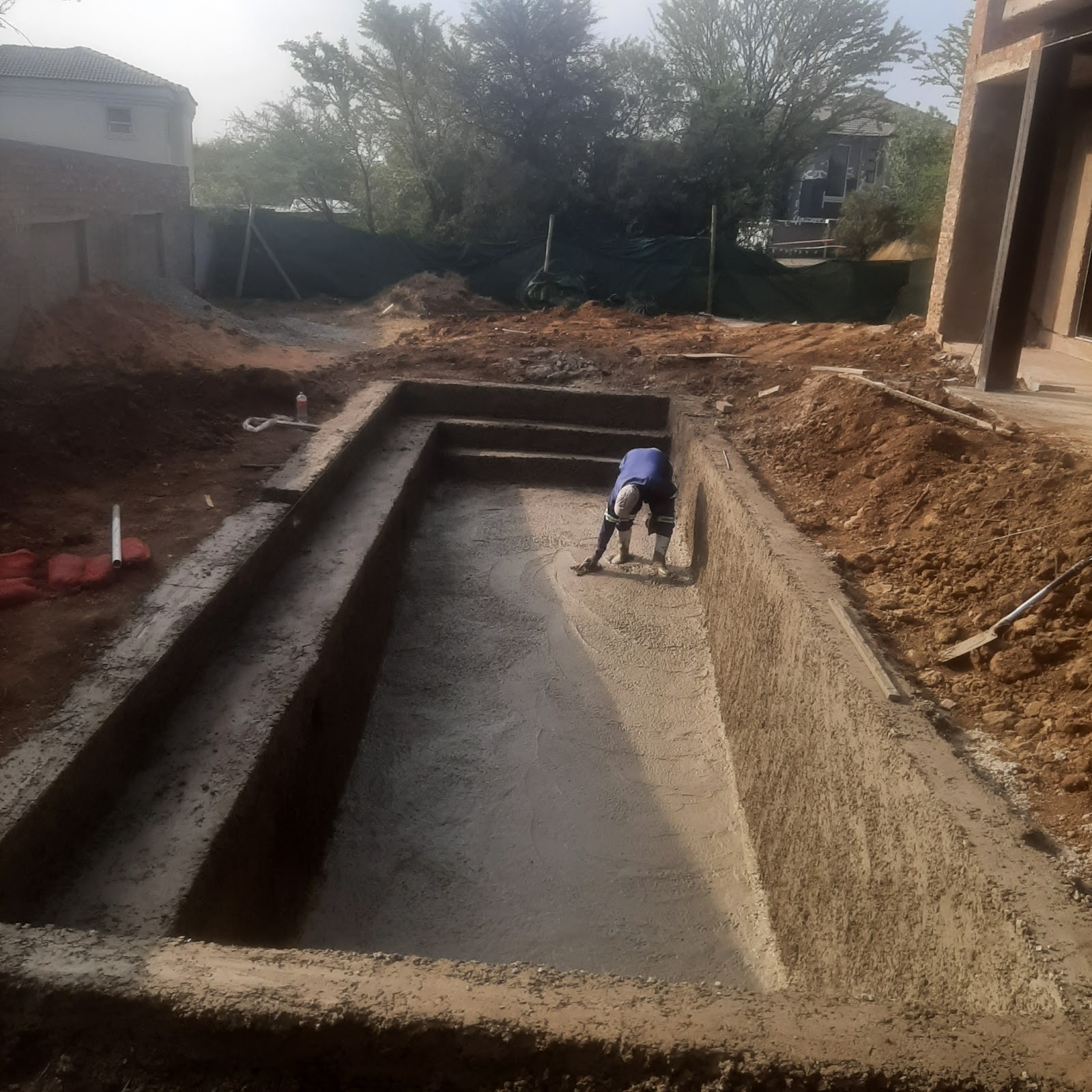 New Pool Construction Project 6